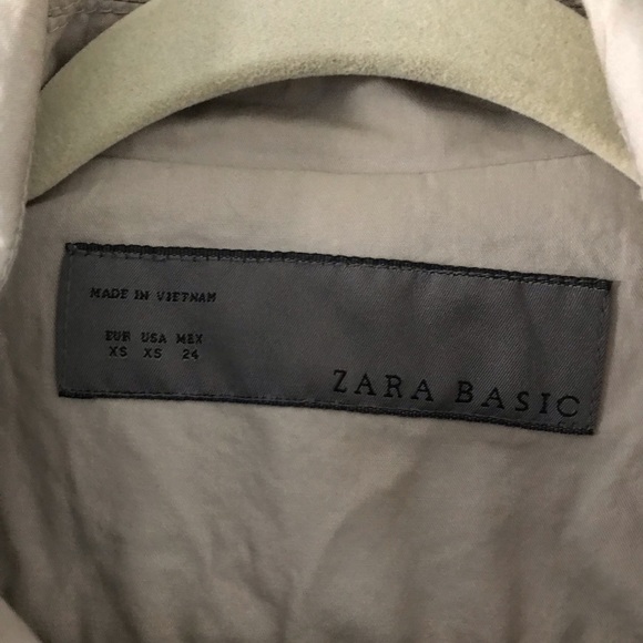 Zara basic trench coat - Picture 3 of 4